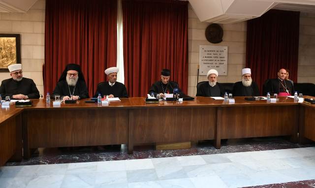 بالصور: قمة روحية في بكركي… والبطريرك الراعي: دورنا تضميد الجراح وايجاد الحلول