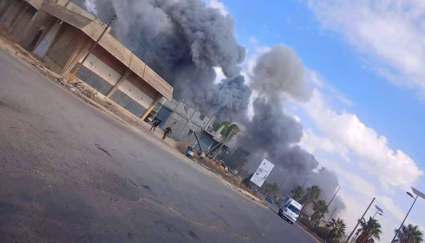 سانا عن مصدر عسكري: إصابة مدنيين اثنين ووقوع خسائر مادية نتيجة العدوان الإسرائيلي على منطقة القصير بريف حمص