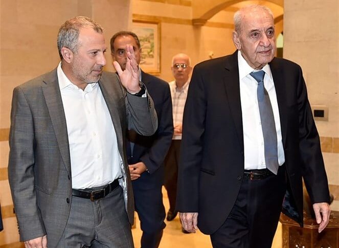 باسيل بعد لقائه بري: المطلوب التضامن الداخلي بمواجهة العدوان والعمل جار للوصول إلى إسم توافقي