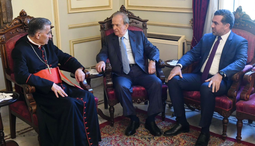 السعد بعد لقائه وحمادة البطريرك الراعي: نطالب كواجب وطني بانتخاب رئيس وتطبيق القرارات الدولية