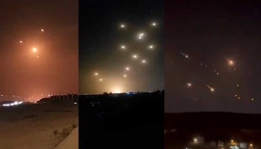 رصد 6 صواريخ أطلقت من لبنان باتجاه منطقة الشارون وسط إسرائيل ومئات آلاف الإسرائيليين في الملاجئ بعد تفعيل صفارات الإنذار، وفق ‏إذاعة جيش العدو
