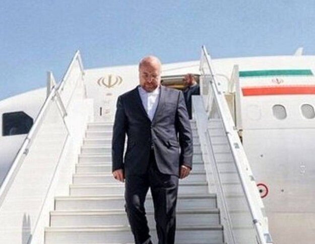وصول رئيس البرلمان الإيراني محمد باقر قاليباف الى بيروت للقاء المسؤولين اللبنانيين