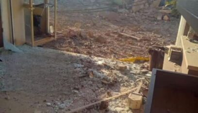 غارة معادية تستهدف مصلى ملاصقاً لمستشفى الشهيد صلاح غندور