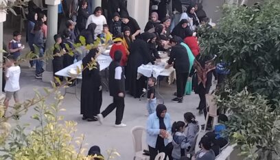 خاص “المدى”: في دير جبّولة بقاعاً… نازحون وطفلة حديثة الولادة ومغلي قريباً