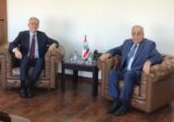 بوحبيب يستقبل لاكروا وبحث في الأوضاع في جنوب لبنان ومَهمة قوات اليونيفيل
