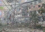 بالفيديو: المبنى المُستهدف في منطقة بئر العبد بعد العدوان الإسرائيلي