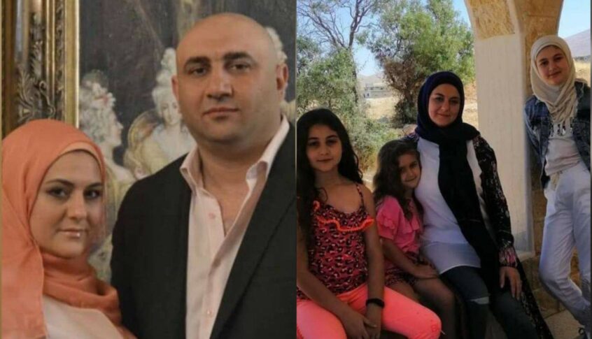 بلدة نحلة البقاعية تزف ابنها نادر يزبك مدير دائرة تكنولوجيا المعلومات في جمعية المبرات الخيرية الذي ارتقى وزوجته وأطفالهما الثلاثة إثر الغارة على بلعشميه- عاليه