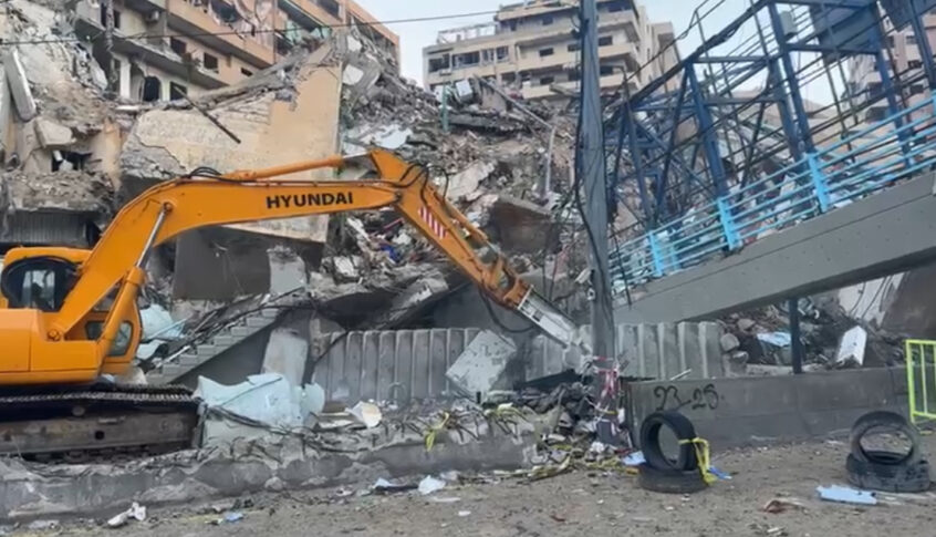 بالفيديو: وزارة الأشغال تجهّز الورش للبدء بترميم طريق المصنع