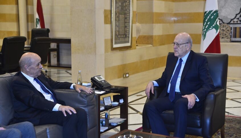لودريان غادر السراي من دون الإدلاء بأيّ تصريح