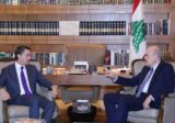 ميقاتي مستقبلًا هوكشتاين: الاولوية لدى الحكومة هي وقف اطلاق النار والعدوان على لبنان وحفظ السيادة اللبنانية