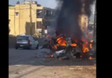 استهداف سيارة بمسيّرة معادية على طريق الجمهور