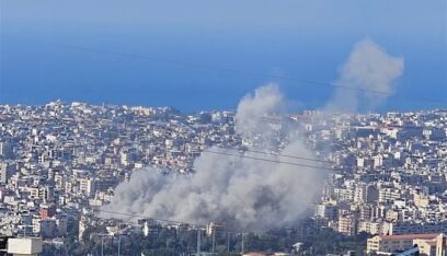 غارة اسرائيلية تستهدف منطقة الغبيري في الضاحية الجنوبية