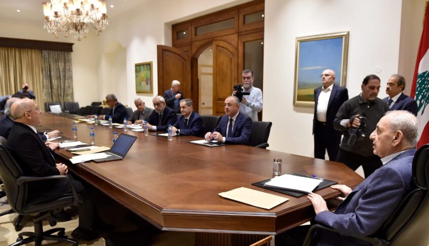بوصعب بعد إجتماع هيئة مكتب المجلس: اقتربنا من الساعة التي سيكون فيها الحسم بموضوع وقف اطلاق النار ونحن نتكلم عن القرار 1701 كاملا وكما هو (بالصور)