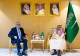 لقاء بين بوحبيب ووزراء خارجية السعودية والأردن والعراق وسوريا وتركيا ومصر في الرياض
