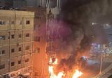 اعلام العدو: سقوط صاروخ باليستي أطلق من لبنان في بني براك في تل أبيب