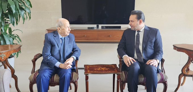 الرئيس عون يستقبل القائم بأعمال سفارة دولة الكويت