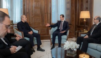 الأسد يستقبل لاريجاني: لدعم صمود الشعبين الفلسطيني واللبناني بشتى الوسائل