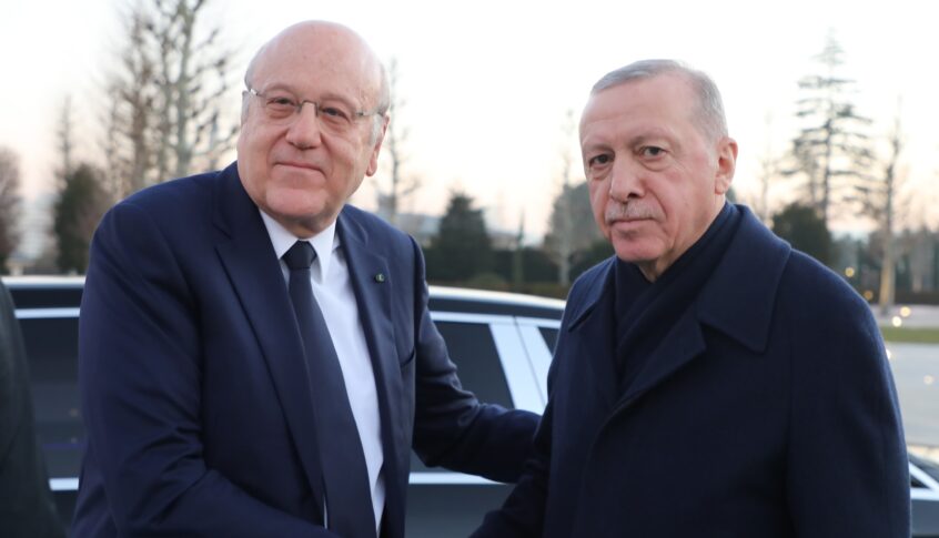 ميقاتي بعد لقائه أردوغان: نعول على الدور التركي الفاعل لتحييد لبنان عن صراعات المنطقة
