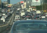 زحمة سير خانقة على اوتوستراد ضبيه باتجاه جونيه
