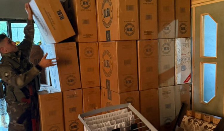“الريجي” ضبطت منتجات تبغية مهربة في عكار