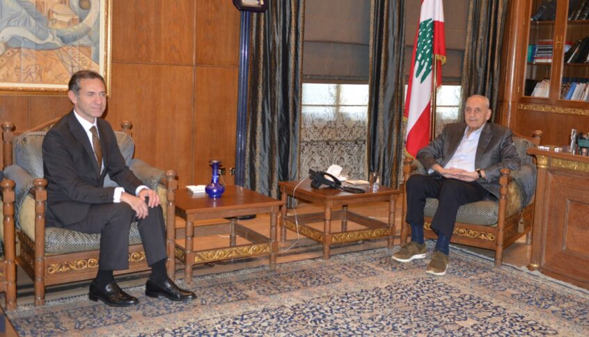 الرئيس بري إستقبل سفير تركيا الجديد لدى لبنان