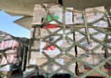 إقلاع الطائرة العاشرة من الجسر الجوي الكويتي لإغاثة لبنان على متنها 9 أطنان من المساعدات الغذائية