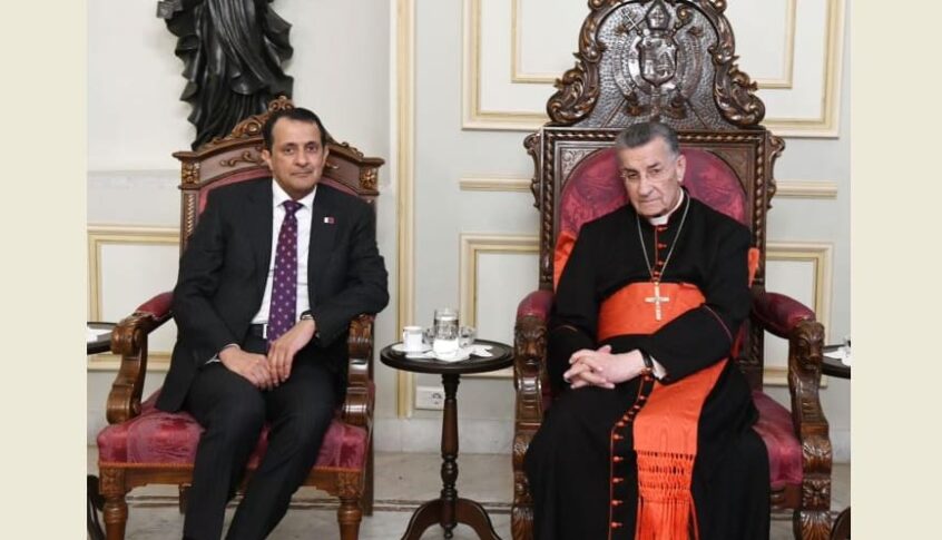 اكد السفير القطري لدى لبنان خلال زيارة البطريرك الراعي على تعاون ودعم بلاده المستمر للبنان اقتصاديا وسياسيا وعسكريا