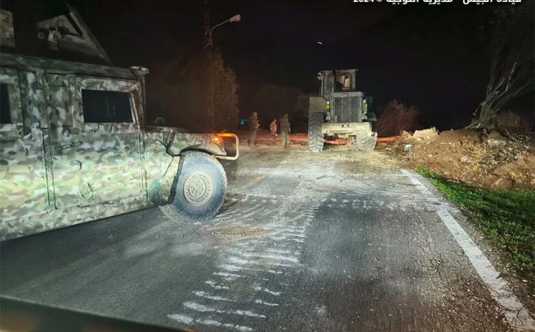 بالصور: انسحاب قوات العدو الإسرائيلي من مناطق في القنطرة وعدشيت القصير ووادي الحجير – الجنوب