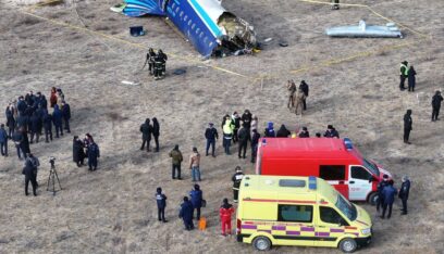الادعاء العام في أذربيجان: نجاة 32 شخصًا جراء تحطم الطائرة في أكتاو