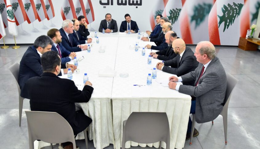 جعجع استقبل وزير الخارجية الاوكراني