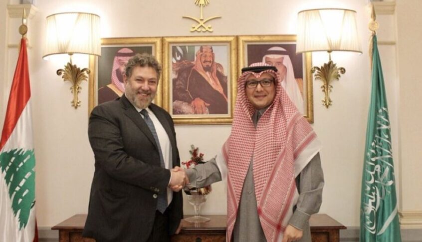 إفرام بعد لقائه البخاري: الاستحقاق الرئاسي يحمل فجراً جديداً للبنان