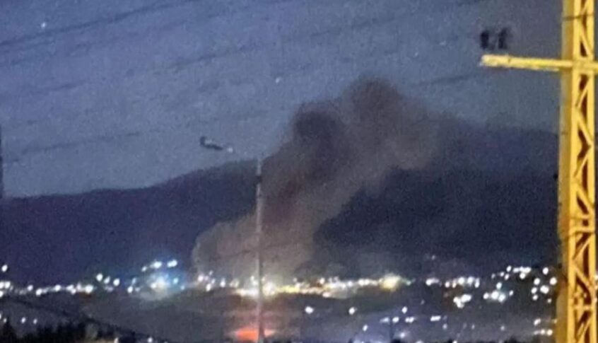 جيش العدو يدعي أن سلاح الجو استهدف قبل قليل نفقا في منطقة البقاع اللبنانية