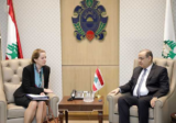 البيسري عرض مع مديرة المنظمة الدولية للهجرة ملف النازحين السوريين