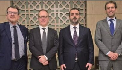 بعد زيارة وفدها لدمشق، إيطاليا مع إطلاق عملية سياسية جديدة شاملة في سوريا