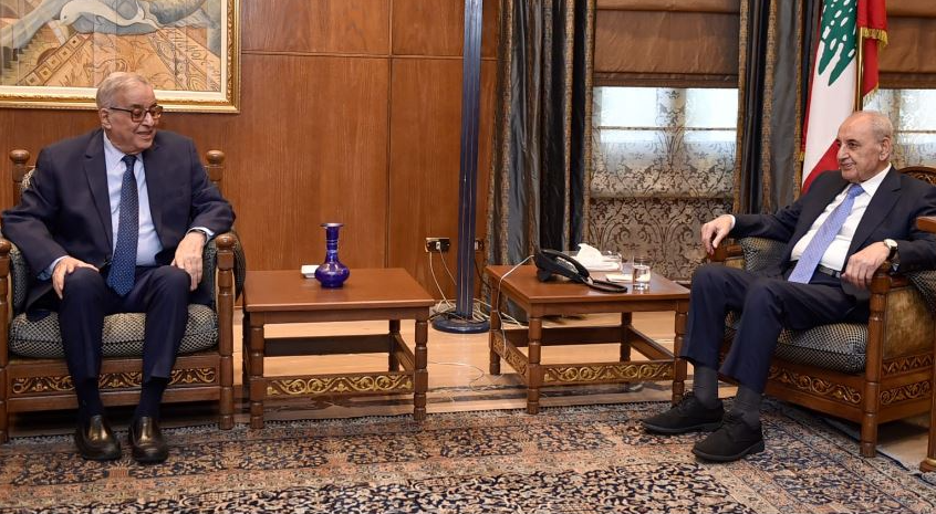 بري بحث مع بو حبيب وبلاسخارت في المستجدات سياسيًا وميدانيًا