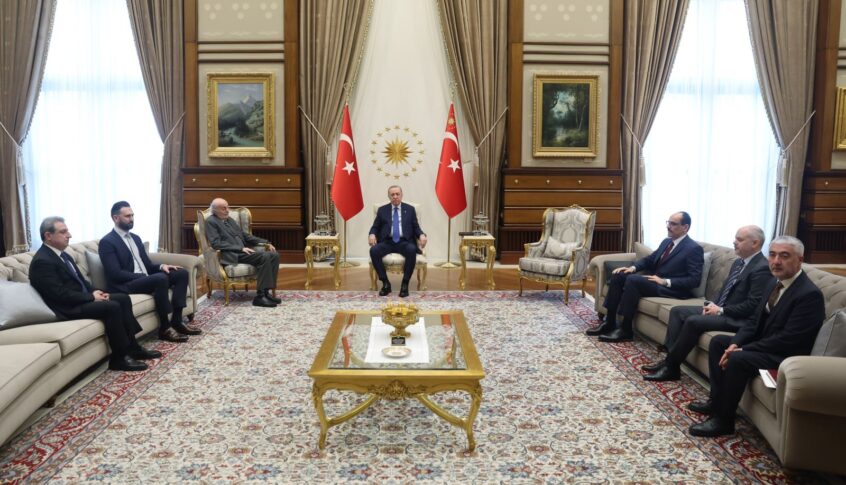 أردوغان يلتقي وليد جنبلاط في أنقرة