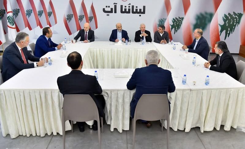 جعجع التقى في معراب وفداً من تكتل “الاعتدال الوطني”
