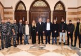 وزير الداخلية استقبل عائلتي شهيدي الدفاع المدني وفوج إطفاء طرابلس