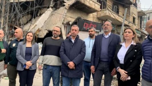 ياسين جال وريزا في النبطية: وقف إطلاق النار فرصة ضرورية للتهدئة