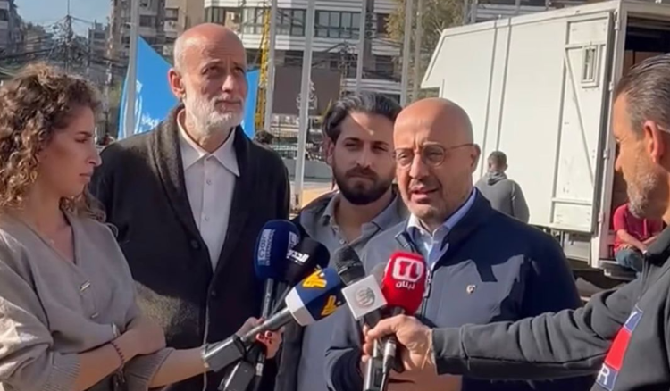 وزير البيئة أطلق من الضاحية المرحلة الأولى من توزيع المساعدات إلى العائدين والمتضررين