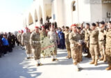 الجيش يشيع الرقيب الشهيد إبراهيم مهنا (بالصور)