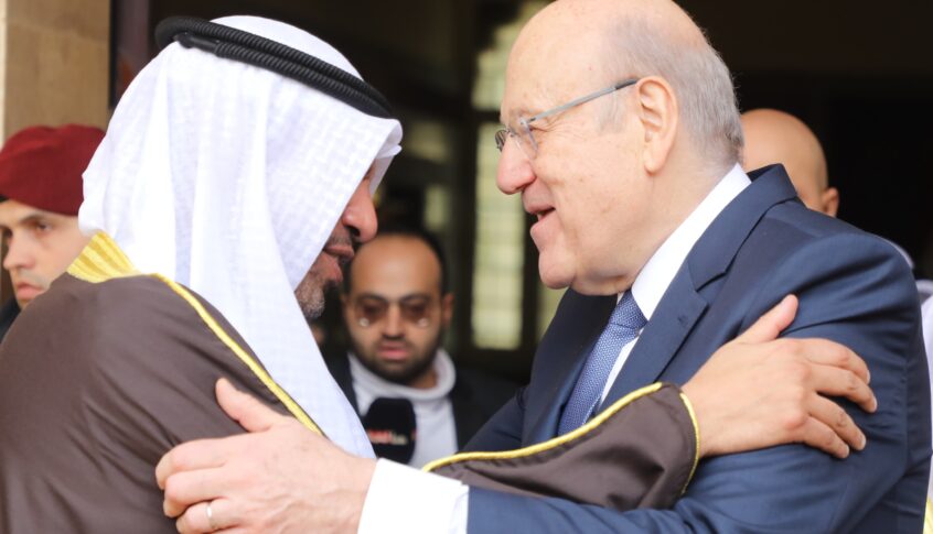 ميقاتي: تطرقنا الى كافة المواضيع وأبدى الوزير الكويتي كل رغبة في مساعدة لبنان