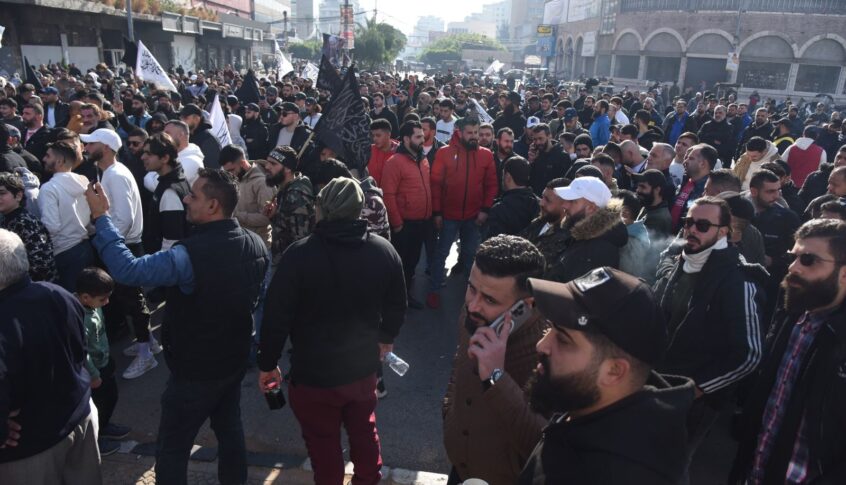 اعتصام في طرابلس للمطالبة بإطلاق سراح المعتقلين