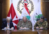 قائد الجيش يستقبل ممثل اللجنة الفنية العسكرية للبنان ورئيس جمعية فرسان مالطا اللبنانية ويوقّع مذكرة تفاهم