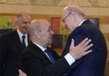 ميقاتي استقبل لودريان وماغرو وحبيبب