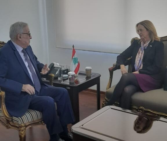 بو حبيب استقبل سفيرة الولايات المتحدة الأميركية