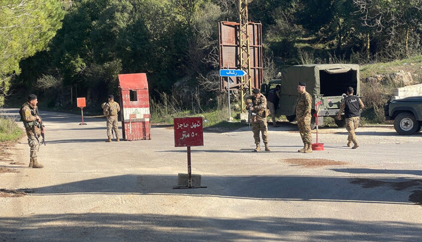 بالصور:  بدء انتشار وحدات من الجيش للتمركز في رأس الناقورة وعلما الشعب وطير حرفا – صور وبيت ليف – بنت جبيل