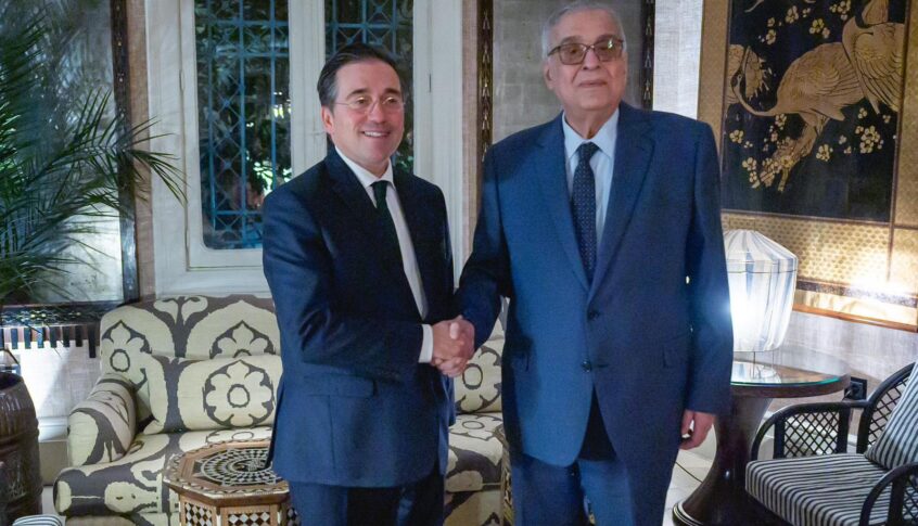 بو حبيب التقى وزير خارجية اسبانيا على مأدبة عشاء