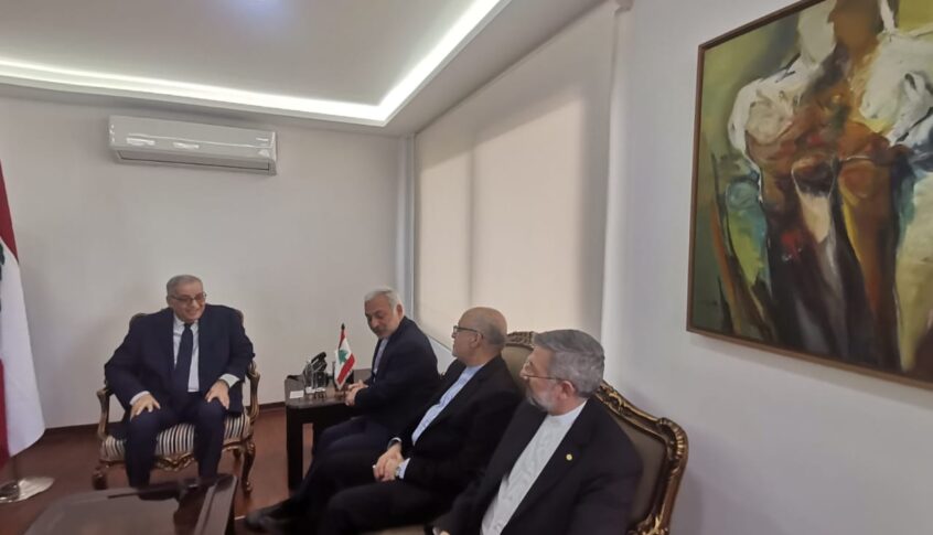 بو حبيب استقبل مساعد وزير الخارجية الايراني