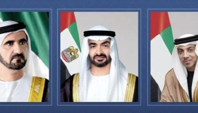 رئيس دولة الإمارات ونائباه يهنئون أحمد الشرع